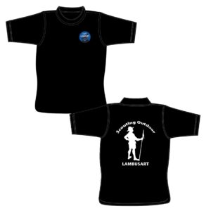 T-Shirt Noir de sortie “Chef Scouts”